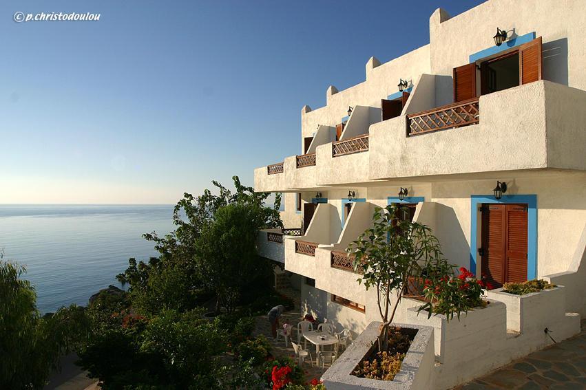 Albatros Hotel Amoopí Kültér fotó
